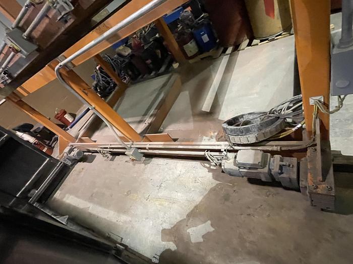Used LINCOLN SYSTEM 55 WITH FANUC M710iC/20L TORCH CUTTING CELL WITH DUAL ROLL IN ROLL OUT TABLES