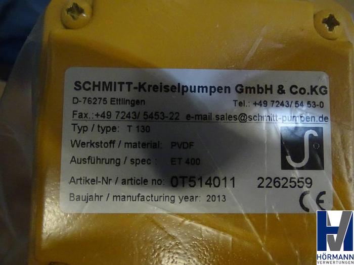 Gebraucht 2013 Schmitt Kreiselpumpen T 130