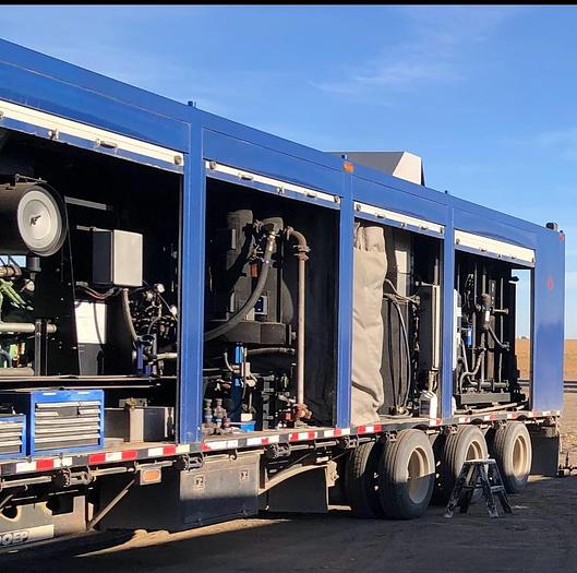 Used MOBILE HIGH PRESSURE NITROGEN MEMBRANE UNIT