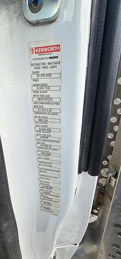 Used LOW HOUR MILEAGE KENWORTH VACUUM TRUCK