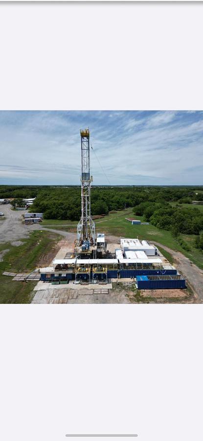 Used TELE TRIPLE CYBER WALKING DRILLING RIG