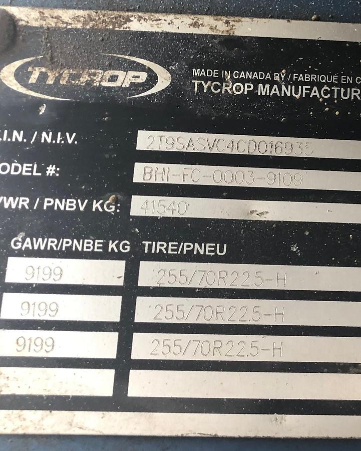 Used SINGLE CEMENT PUMP  BUILT BY TYCROP ALASKA  ARCTIC PACKAGE