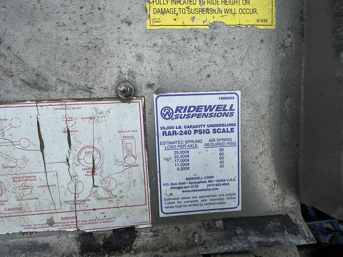 Used ASPEN 60 TON 16 WHEELER FOLDING NECK