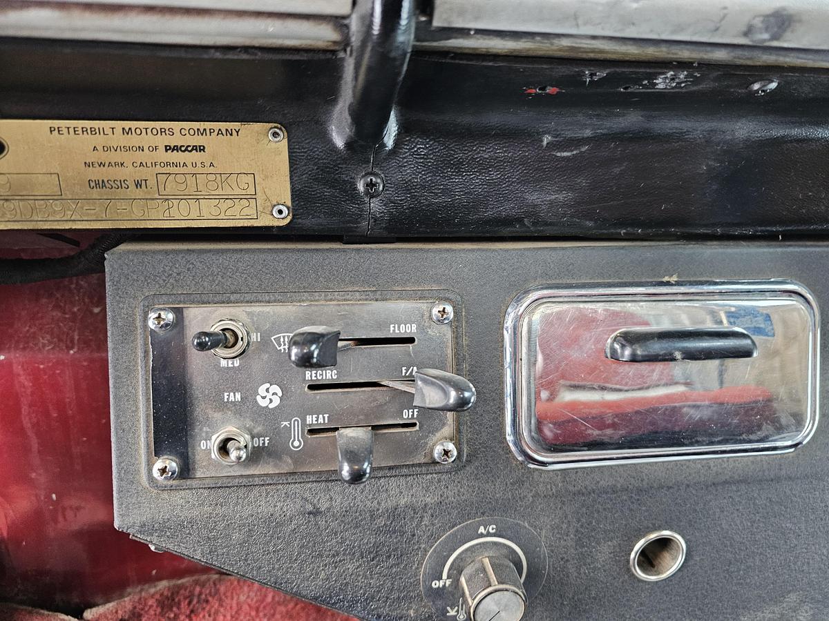 Used 1 owner 1986 PETE 359 6X4