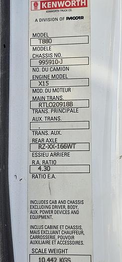 Used LOW HOUR MILEAGE KENWORTH VACUUM TRUCK