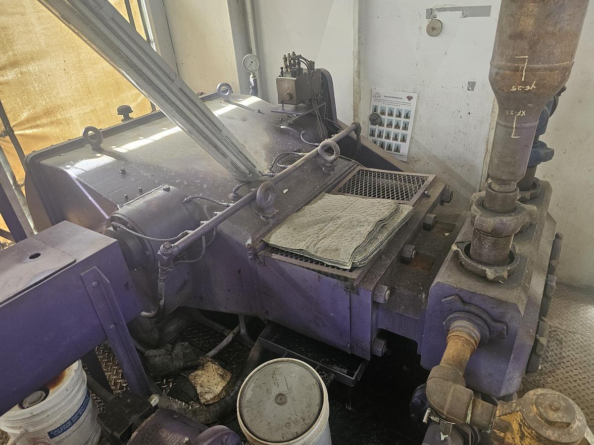 Used FLUID PUMP PD09 GARDNER DENVER