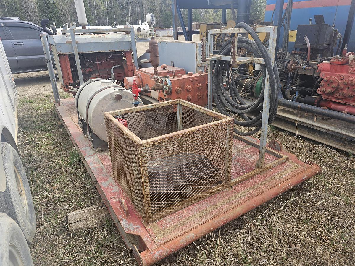 Used FLUID PUMP J16 TRIPLEX HELI PORTABLE