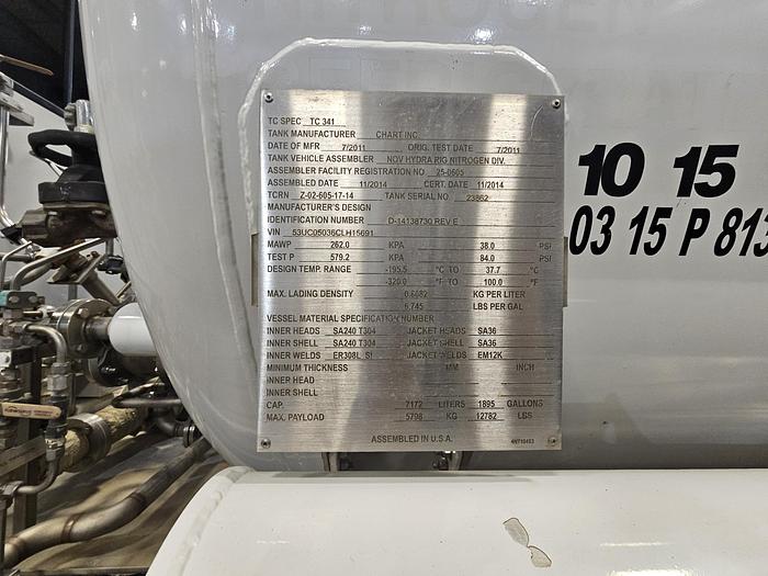 Used Like New Hydra rig N2 Pumping unit