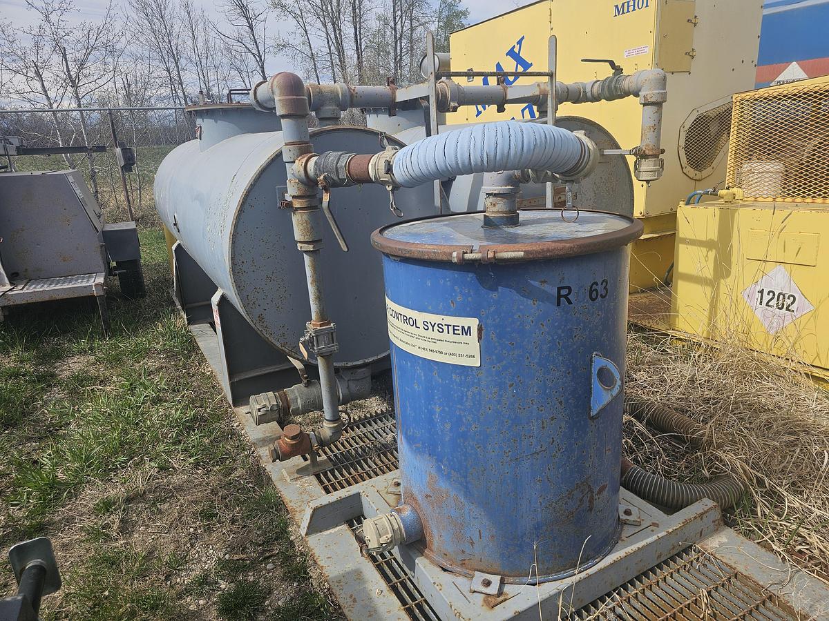 Used BLOW DOWN TANK 