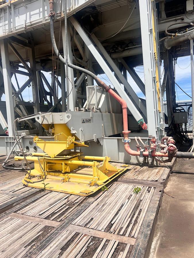 Used TELE TRIPLE CYBER WALKING DRILLING RIG