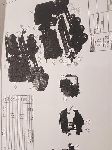 Used BRAND NEW PETERBILT HYDROVAC / COMBO BORE SUPPORT  8X6