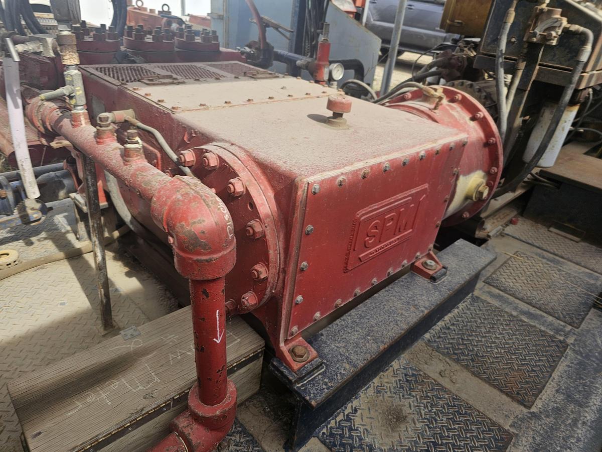 Used FLUID PUMP SPM TRIPLEX PUMP TWS250