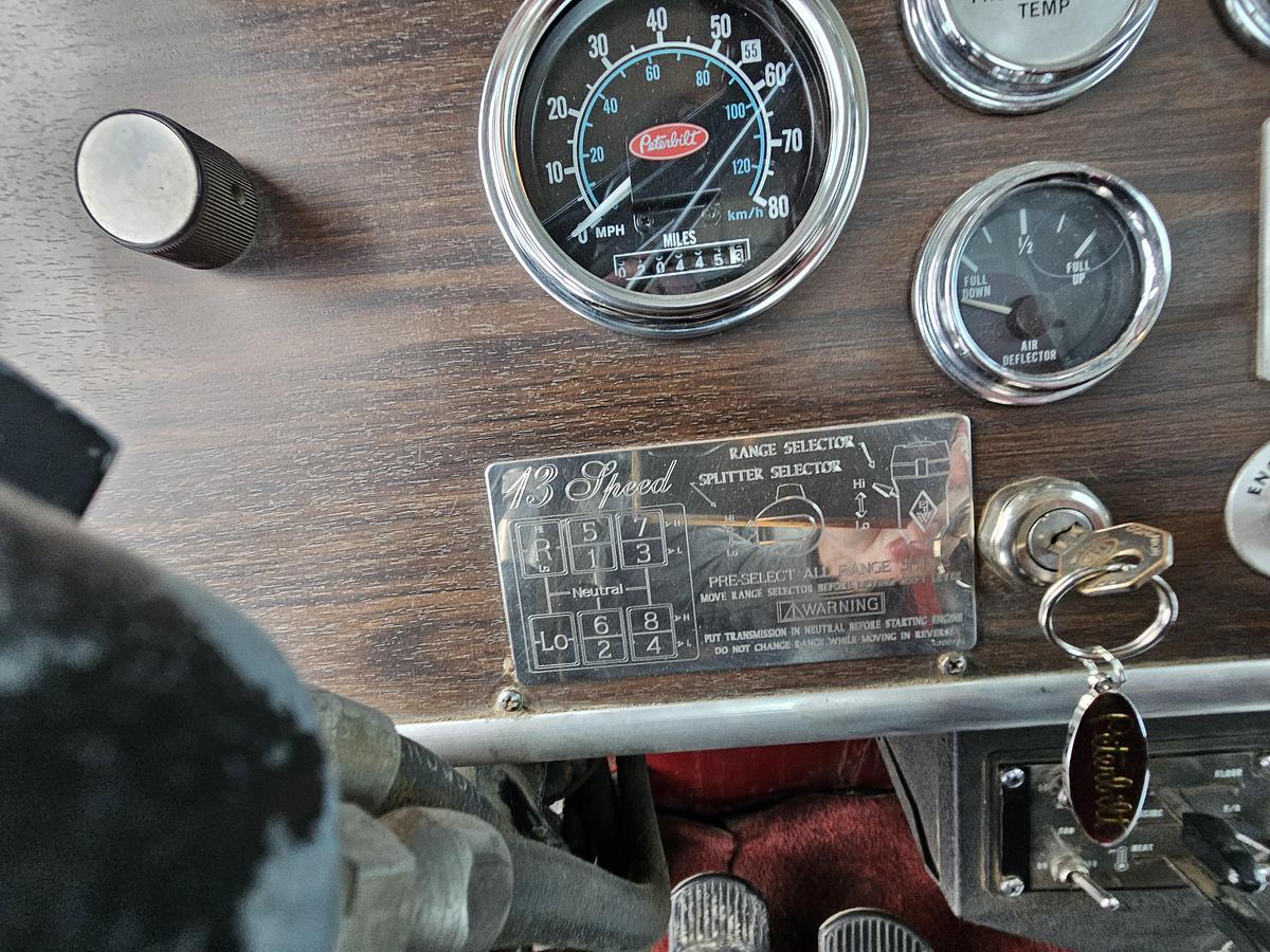 Used 1 owner 1986 PETE 359 6X4