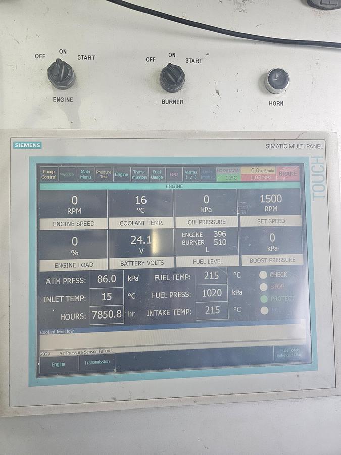 Used ENERFLOW 880 NITROGEN PUMP