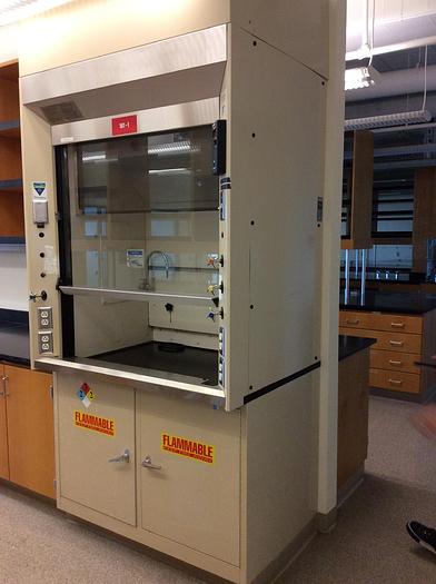 Used Jamestown Metal Products 4' Fume Hood, Model F-100-48