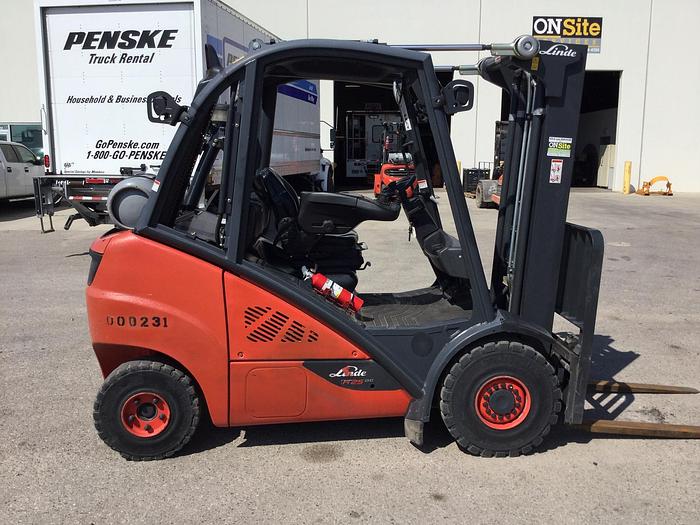 Used 2017 LINDE H25T/600 EVO