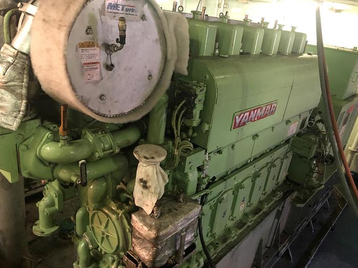 Used Yanmar 6EY18L marine generator sets in good condition