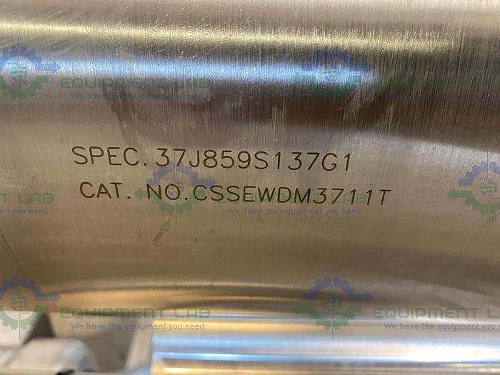 Used Fristam Powder Mixer/Emulsion Skid FS-3522 High Shear Emulsifier & FZX2100 Pump