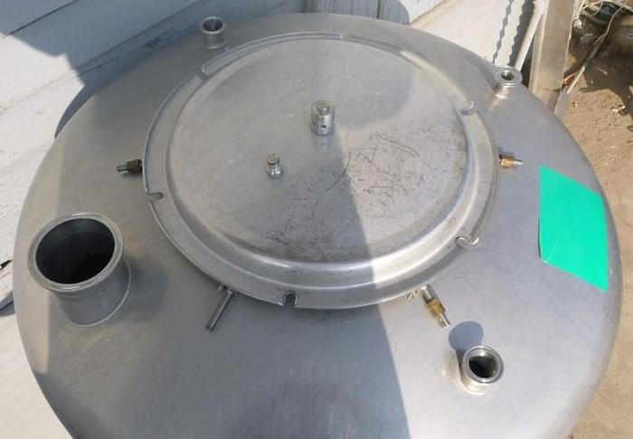 Used Tank, 211 Gallon, S/st, Ucon, 42" X 36", Jkt, DT/DB, D - S744858