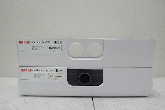 Used Barco AC-WB03 Wall Box