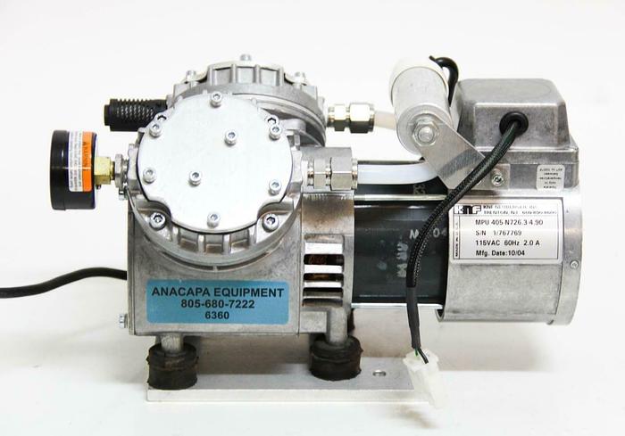 Used KNF Neuberger Inc. 405-N726.3-4.90 Vacuum Pump (6360)