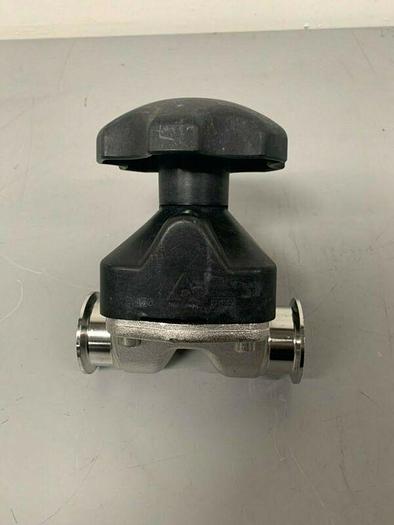 Used ITT 2-316L-SFV5-CWP150 Diaphragm Valve w/ 2.5" Sanitary Fittings