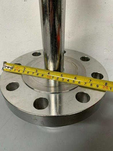 Used Viraj India Stainless Steel Spray Ball w/ 4" & 8" Flange Fittings