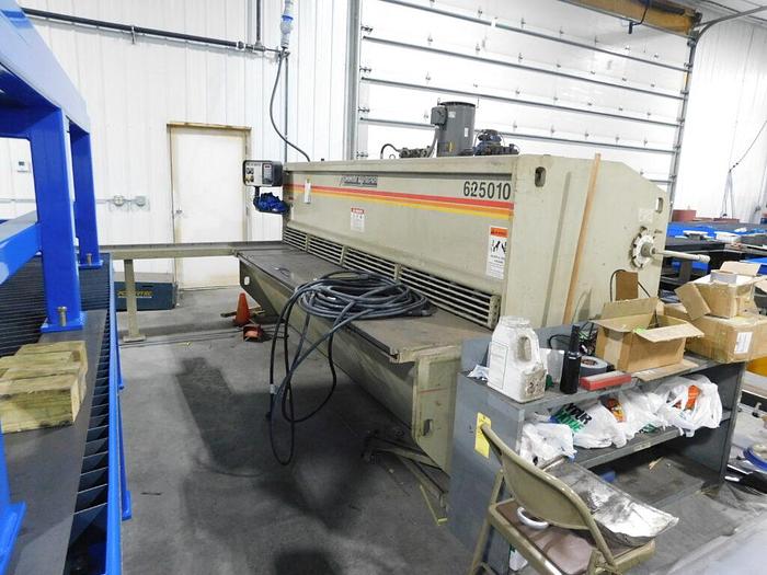 Used Accurshear Hydraulic Power Shear 0.25″Cap X 10Ft