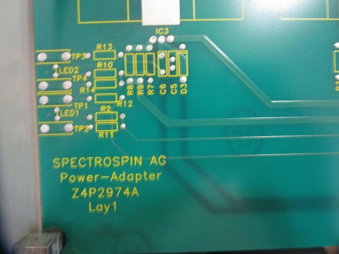 Used Bruker Spectrospin AG Power Adapter Motherboard, psd1, AQR ECL00