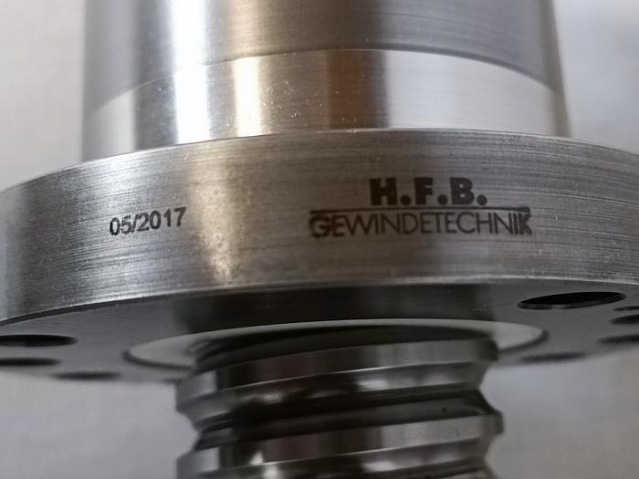 Geschliffener Präzisions Kugelgewindetrieb, D50mm, 1725mm, Schaudt Mikrosa, neu