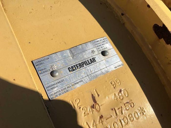 Used Caterpillar SR-4B 1250kW Generator End