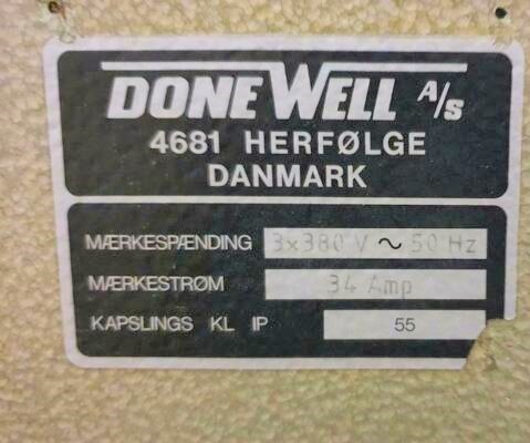 Used DONEWELL A 125 4000 - 1986