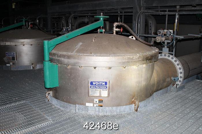 Used Voith MSS 15/15-FR Pressure Screen, Stai #42468