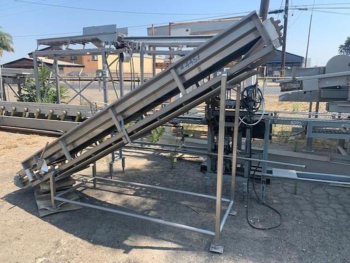 Used 18" Wide Incline Conveyor