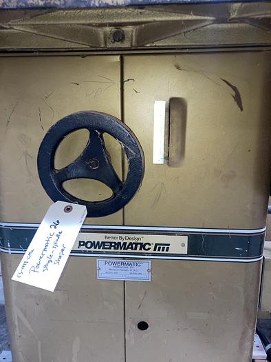 Used POWERMATIC 26