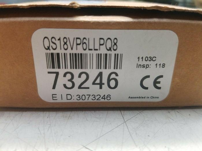 Used Banner Photoelectric Sensor Cat No. QS18VP6LLPQ8