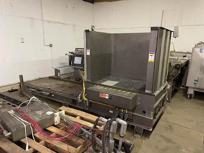 Used Whallon High Speed Bright Can Palletizer