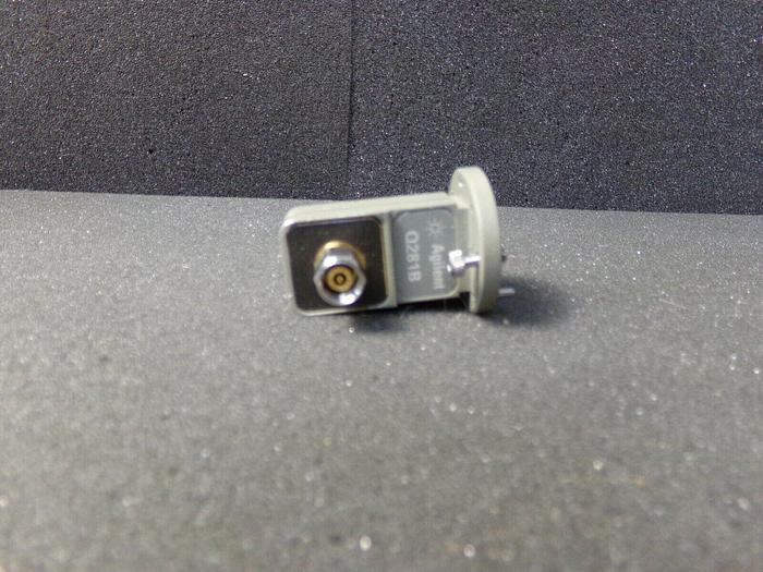 Used AGILENT Q281B COAXIAL WAVEGUIDE ADAPT. 2.4MM(F) 33-50 GHZ