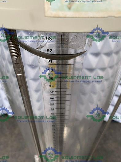 Used Amersham 18-1100-22 Streamline 200 Chromatography Column 30L w/ 1" Sanitary Fittings