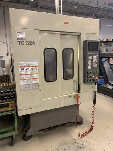 Used BRUGT VERTIKALT BEARBEJDNINGSCENTER FABRIKAT BROTHER, MODEL TC 324