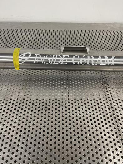 Used Tami Industries 2" Sanitary x 47.5" Crossflow Filtration Housing Column 145 PSI