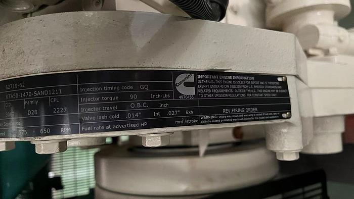 2014 Cummins KTA50-D(M)