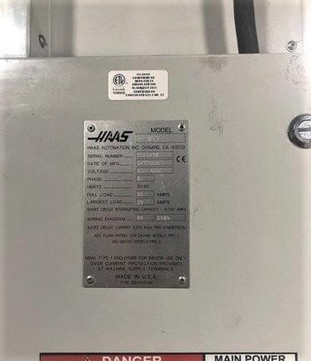 Used 2014 Haas VF2YT