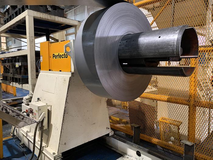 Used 48" Perfecto Servo Coil Feedline