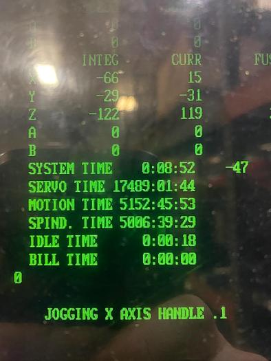 Used 2000 HAAS VF-9/50 4-Axis Vertical Machining Center