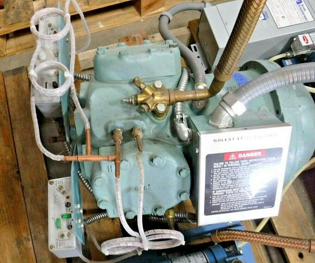 Used Carlyle 06DA3132AA3600 Semi-Hermetic Reciprocating Compressor (400-460 V, 10 HP)