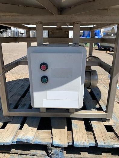 Used 48" Stainless Steel Rotary Pack Off / Accumulation Table