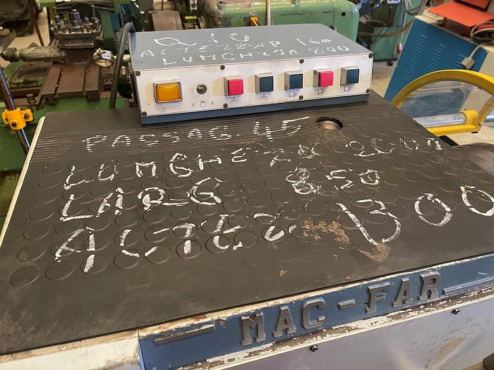 Usato TORNIO MAC FAR 160 S 