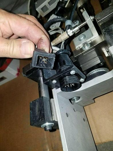 Used Electrical Connectors Assembly Machine Strip Stock In-line Automation DC Drive