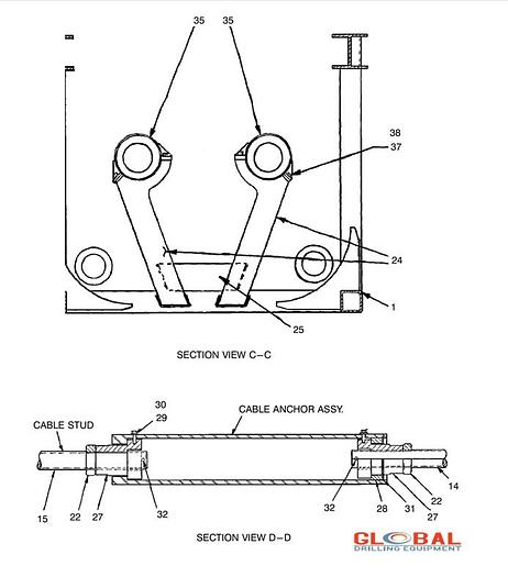 Used 57668527 DERRICK, RD20R3 ASSM